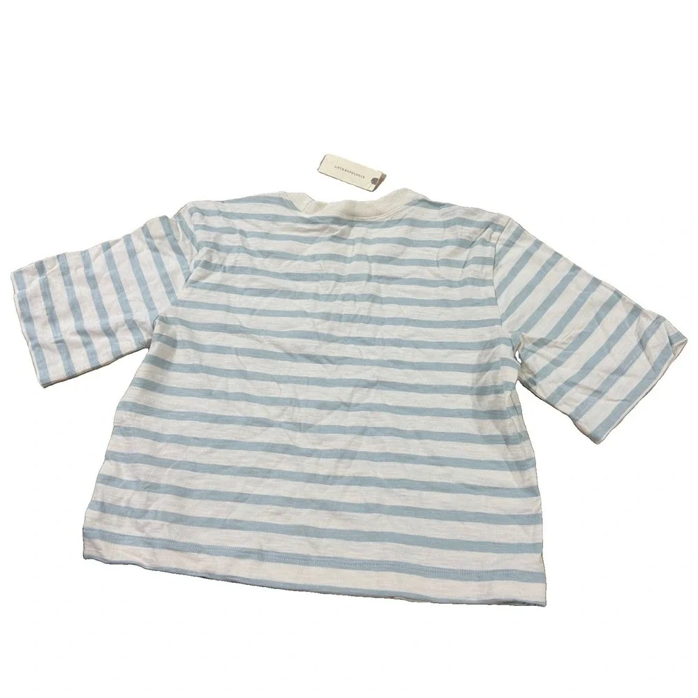 Maeve Corey Cotton Boxy Tee NWT SIZE XXS